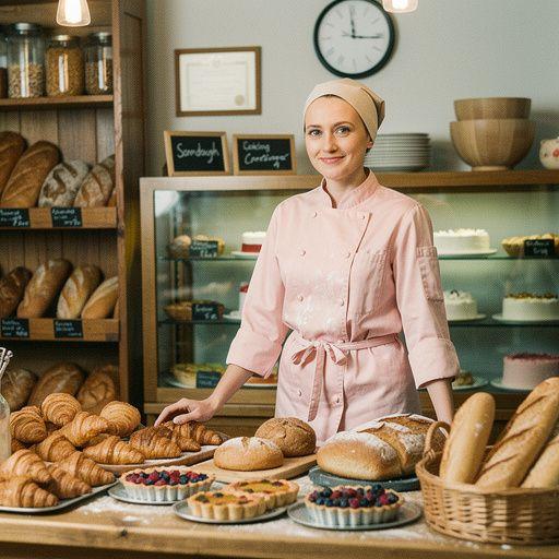 Traditionelles österreichisches Brot, das auf einem Gitterrost abkühlt.